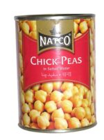 Chick Peas Boiled Tins 12 x 400g - Natco