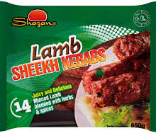 Shazans Lamb Sheekh Kebabs