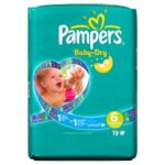 Nappies Baby Dry Size 6 - Pampers