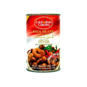 Fava Beans with Chili - California Garden