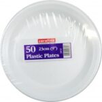 Disposable Plastic Plates 9"