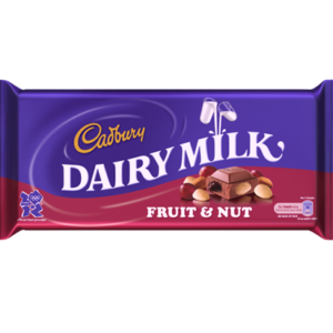Dairy Milk Fruit & Nut Bar