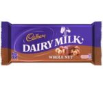 Dairy Milk Chocolate Whole Nut Bar