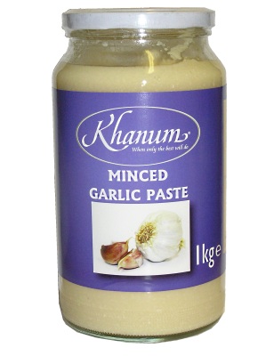 Garlic Paste 1kg - Khanum