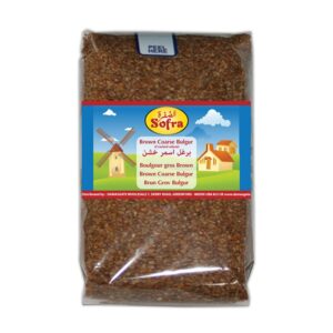 Bulgur Brown Coarse 1kg - Sofra