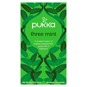 Pukka Organic Three Mint Tea - 20 sachets