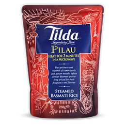 Tilda Pilau Steamed Basmati Rice 250g