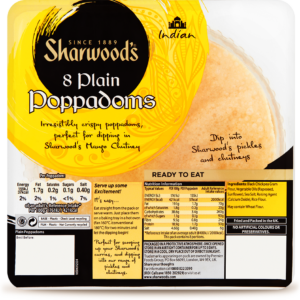 Sharwood's 8 Plain Pompadom's