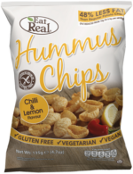 Eat real hummus chips chilli & lemon flavour - 45g