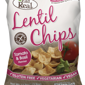 Eat real lenal chips tomato & basil flavour - 45g