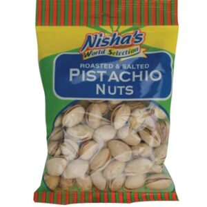 Nisha's Roasted & Salted Pistachio Nuts