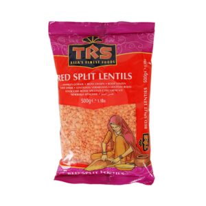Red split lentils TRS