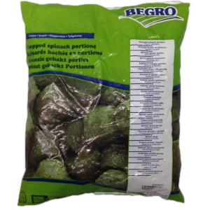 Chopped Spinach 1kg - Begro